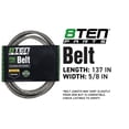 thumbnail image 4 of 8TEN Blade Spindle Belt Kit for Hustler Raptor SDX 48-inch 601123 607208 604665 MK1015201, 4 of 8