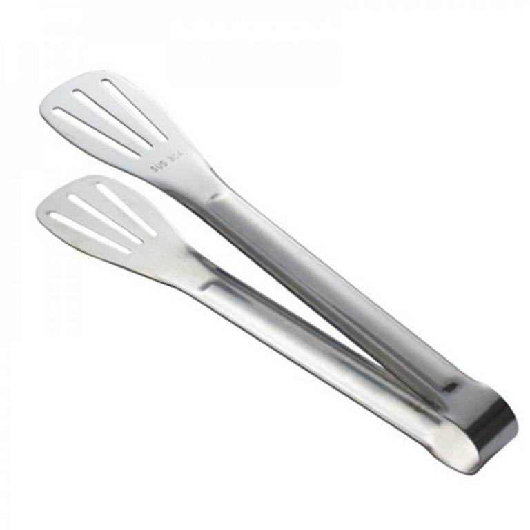 Stainless Steel Salad Tongs Serving Cooking Kitchen Utensil Tong
