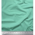 thumbnail image 1 of Soimoi Green Cotton Jersey Fabric Circle Art Geometric Printed Fabric 1 Yard 58 Inch Wide, 1 of 3