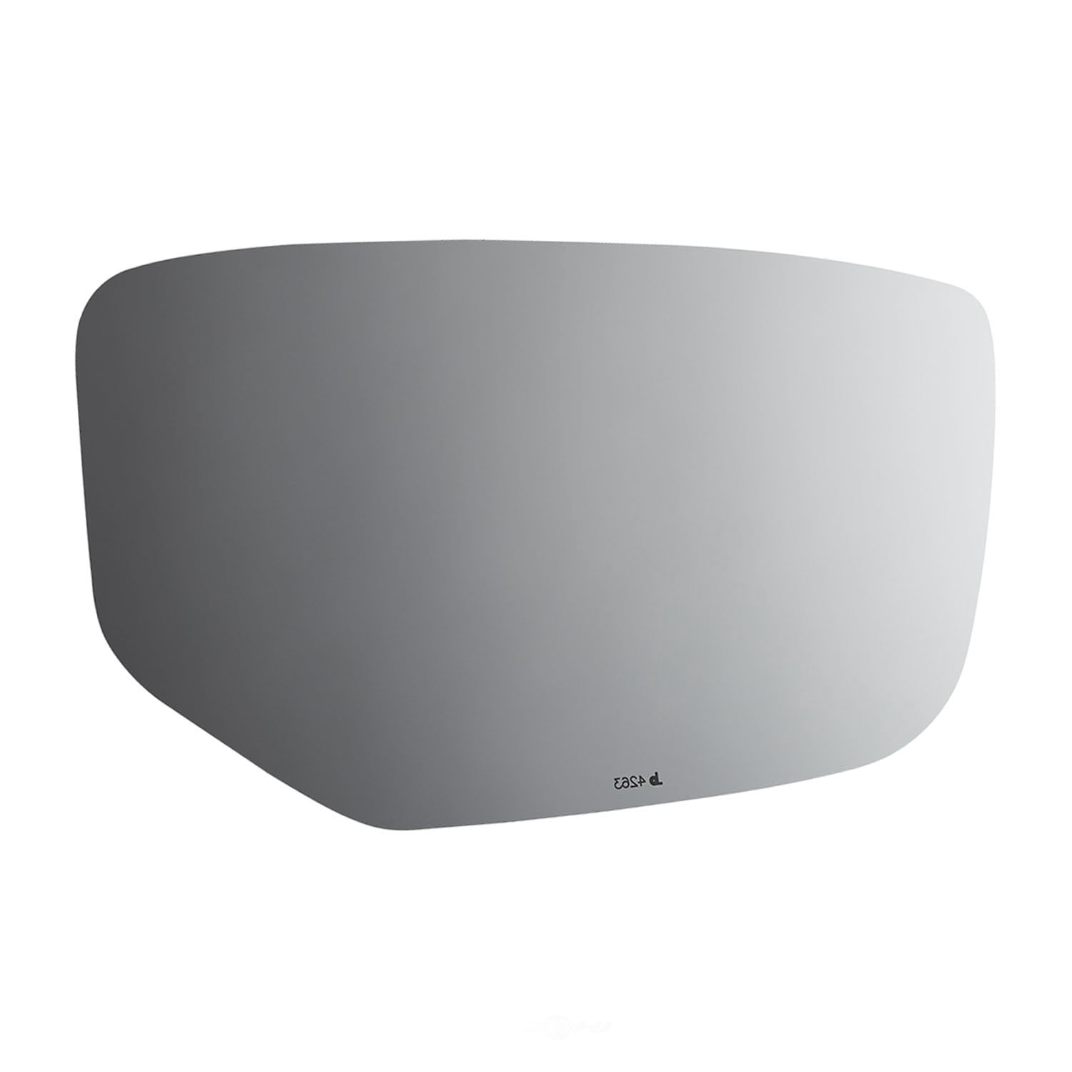 Burco Side View Mirror Replacement Glass - Clear Glass - 4263