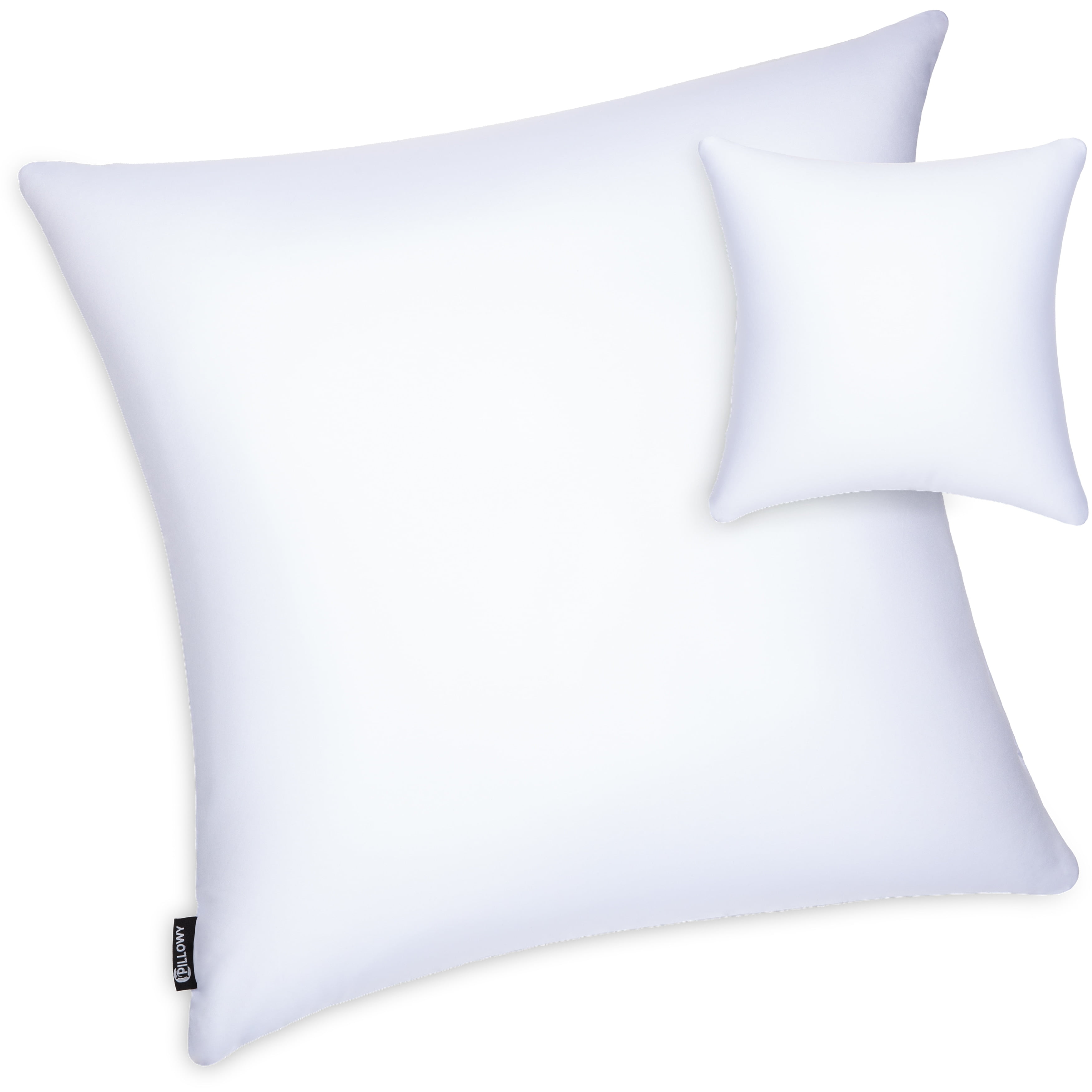 12" x 20" Microbead Stuffer Pillow Insert Sham Square Pillow Cushion for Extra Comfort & Support. Zip Pocket w/ Mini stuffer Zip-in Insert - Adjustable & Perfect Fit With Any Decorative Cover - 1 Pcs