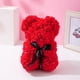 thumbnail image 1 of Oso rosa le da a su novia un regalo de flores simuladas de espuma de PE, muñeco de oso abrazable, 1 of 5