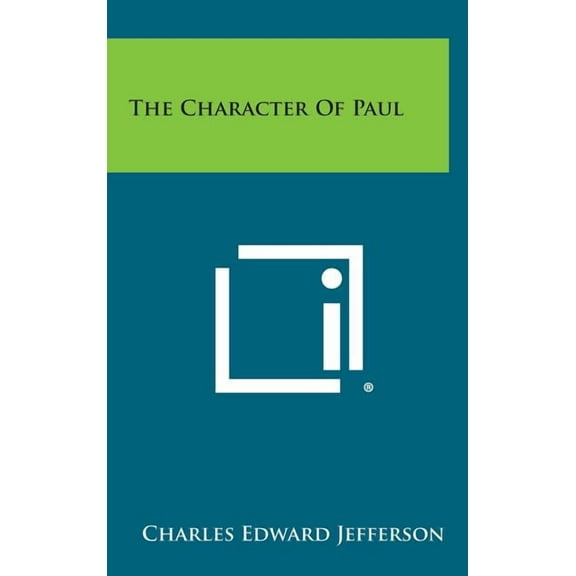 The Character of Paul (Hardcover)