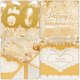thumbnail image 4 of Tarjeta de aniversario de 60 años, tarjetas de aniversario feliz, tarjeta de aniversario de boda para esposa, hombres, ella, tono dorado, 4 of 6