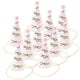 thumbnail image 5 of Sombrero de fiesta de cumpleaños con bola de pelo brillante y dorado para niños y adultos Dorado blanco, 5 of 9