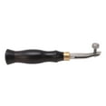 thumbnail image 1 of Steel Edge Creaser, Arc Design Safe Heatable Ebony Handle Leather Creaser  For Leathercraft, 1 of 8