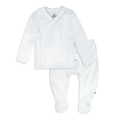 Honest Baby Clothing Baby Boy or Girl Gender Neutral Organic Cotton Take Me Home Set, 2 Piece (Preemie-9 Months)