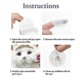 thumbnail image 4 of 130pcs Pet Wet Wipes Eye Tear Ear Stain Remover Non-woven Cleaning Wet Towels Dog Cat Grooming Supplies High Quality, 4 of 4
