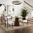 thumbnail image 2 of Wes Mid-Century Modern Boucle Upholstery Dining Chair (Set of 2), 2 of 8
