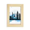 thumbnail image 1 of Marco de foto de madera Unbranded silueta London Tower Bridge Inglaterra 5x7 pies, 1 of 4