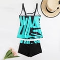 thumbnail image 5 of Oplxuo Women's Tankini Swimsuits Two Piece Tummy Control Bathing Suit Modest Swim Top and Shorts for Beach Pool Vacation, 5 of 5
