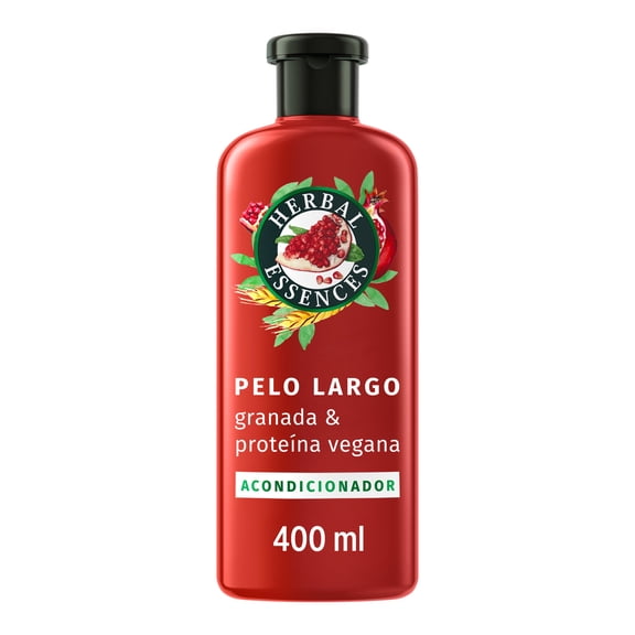 Acondicionador Herbal Essences Pelo Largo Granada & Proteína Vegana 400 ml