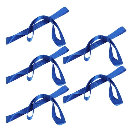 KAJNBN 10Pcs Blue Soft Loop Straps for ATV and UTV 11.6x1x0.04in