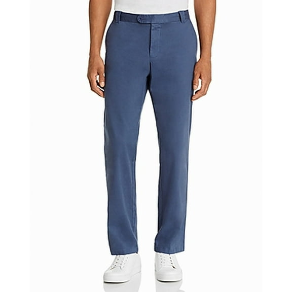 Mens Pants 34X32 Tailored Fit Chino Stretch 34