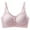 Purple, variant on Qulqfy Support Bra for Women Beige Push Up Front Closure Wireless Plus Size Full Coverage Padded Bras Tshirt Bra L