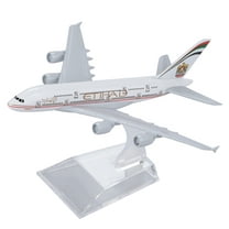 Decoration Model A380 Etihad Airways Model for Aviation Enthusiasts Toy Gift, 1/400 APPLAYERR Spare Part