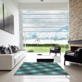 thumbnail image 7 of Ahgly Company Machine Washable Indoor Rectangle Transitional Deep-Sea Green Area Rugs, 8' x 12', 7 of 7
