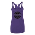 thumbnail image 2 of Dependanble Service of Dogde since 1914 | Womens Cars and Trucks Premium Tri-Blend Racerback Tank Top, Purple Rush, Medium, 2 of 3