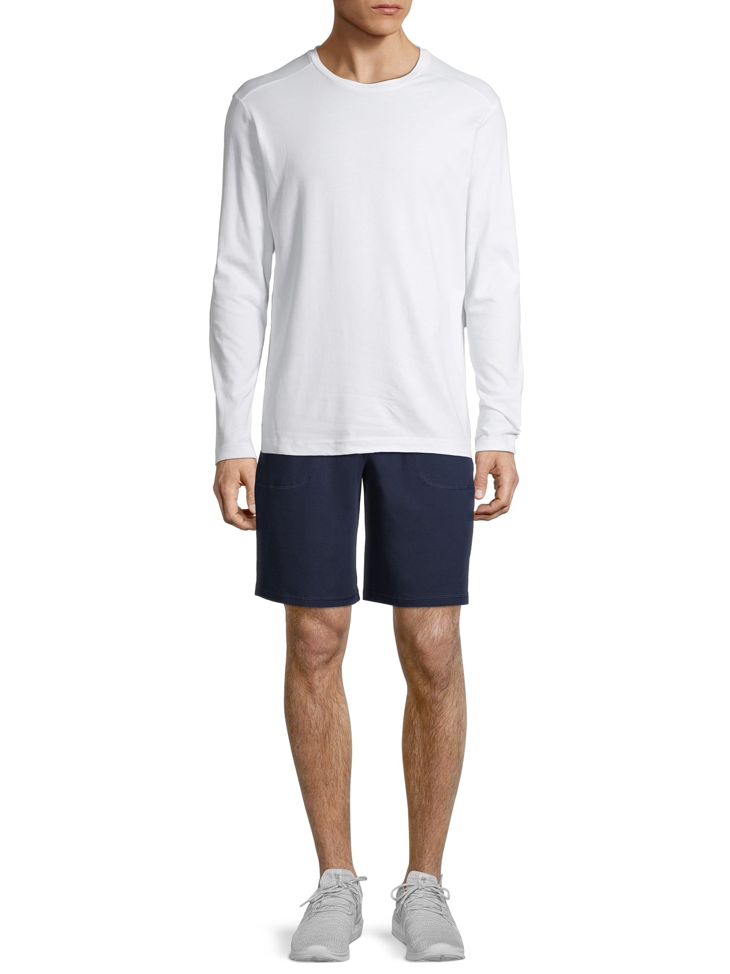 Athletic Works Men's 9" Jersey Shorts, up to Size 2XL