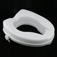 thumbnail image 2 of tredstone Toilet Seat Riser Raised Safety Chair Elongated Lifter Extender 2 inch, 2 of 5