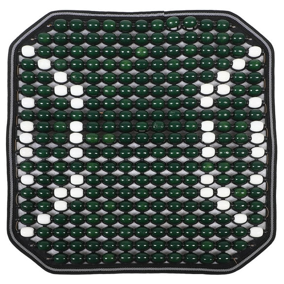 HEMOTON Green Beaded Car Seat Cover with for Automotive Use, Comfortable and Breathable