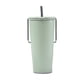 thumbnail image 1 of Taza térmica de acero inoxidable para té y café, ideal para restaurantes, salones y camping. Verde, 1 of 9
