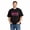 Black-122, variant on Naples Florida Palm Circle Girl Dad Graphic T-Shirt for Men 100% Cotton Soft Breathable Short Sleeve Crewneck Casual Comfort Tee Durable Everyday Wear Gift for Fathers and New Dads