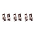 thumbnail image 3 of fastboy Hair Ornaments Sturdy Simple Styling Tools Side Clip Snap Fastener Clip Light Black 3Set, 3 of 6