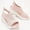 Pink, variant on Women's Sandals: Breathable Design for Sports, foot arch pad - Hiking, Outdoor, and Dressy Occasions