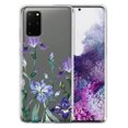 thumbnail image 1 of FINCIBO Soft TPU Clear Case Slim Protective Cover for Samsung Galaxy S20+ Plus 6.7" 2020, Irises Flowers, 1 of 4