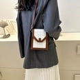 thumbnail image 5 of Bolso de viaje Lingge, nueva moda, diseño de nicho simple, bolso de hombro, bolso inclinado informal, 5 of 5