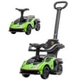 thumbnail image 3 of Aosom Toddler Push Car, Lamborghini Stroller Walking Car Age for 1-3, Green, 3 of 9