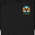 thumbnail image 3 of Yellowstone - Y Brand Blanket Left Chest - Men's Crew Neck Fleece Pullover, 3 of 6