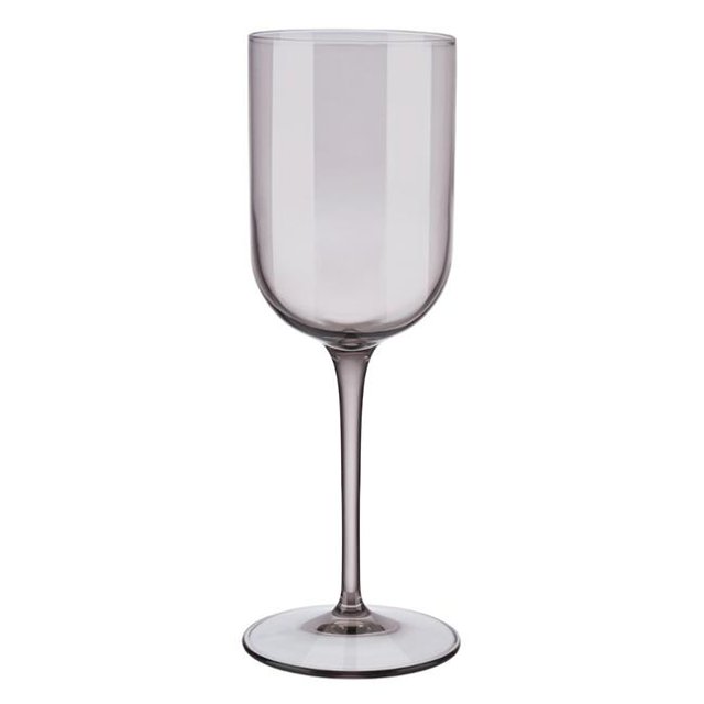 Blomus 63942 Verre à Vin Blanc Fuum 9,5 oz, Champignons - Ensemble de 4