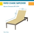 thumbnail image 4 of Duck Covers® Weekend® Outdoor Chaise Slipcover, 4 of 4