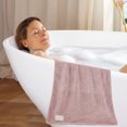 thumbnail image 7 of Xuniizn Bath Towel and Wash Cloths Set: 1xBath Towel, 100%Polyester, Highly Absorbent & Fade Resistant, 7 of 7