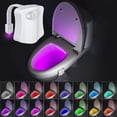 thumbnail image 1 of Small Night Light 16 Colors - Small Toilet Night Light, Automatic Motion Sensing In The Bathroom, Suitable For Any Toilet, 1 of 5