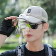 thumbnail image 3 of Grey Solar Charging Fan Hat Breathable Mesh Sun Protection Usb Rechargeable 1000Mah Battery 5.9X4.7 Inch Adjustable 360 Rotation Removable Fan For Outdoor Use, 3 of 5