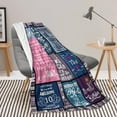 thumbnail image 4 of DAJU 10 Year Old Girl Birthday Gift Ideas10th Birthday Gifts for Girls Teenage Girl Birthday Gift Idea 10 Year Old Girl Gifts Bday Decor Daughter Granddaughter Blanket(30*40inch), 4 of 8