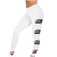 thumbnail image 3 of Vivianyo HD Women's Independence Day Yoga Patriotic Pants Fashion Casual 4Th Of July American Flag Print Leggings with Yoga Sport Elastic Slim Pants（All Colors and Sizes）, 3 of 5
