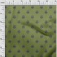 thumbnail image 2 of oneOone Organic Cotton Voile Fabric Floral Block Decor Fabric Printed BTY 42 Inch Wide, 2 of 4