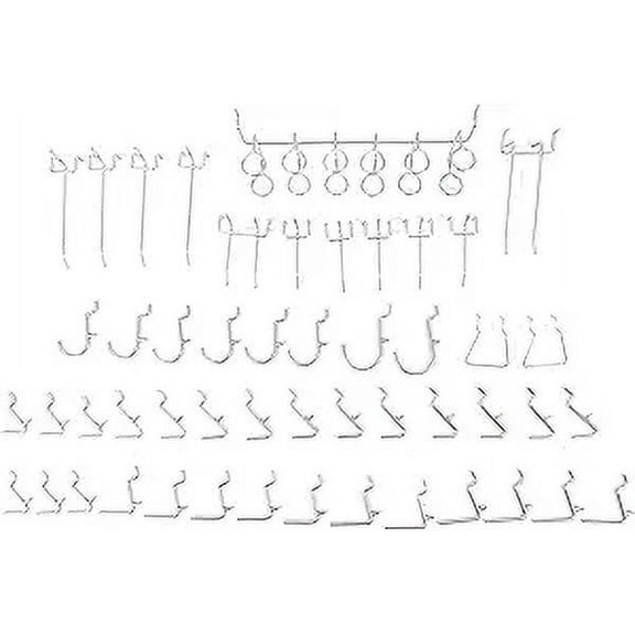 WEN Pegboard Accessory Kit, 50-Piece