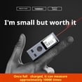 thumbnail image 4 of Mini Laser Rangefinder Digital Tape Measure Laser Ruler USB Charge., 4 of 8