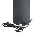 thumbnail image 6 of DecMode 14"W, 24"H Cement Modern Table Lamp, Black, 1-Piece, 6 of 9