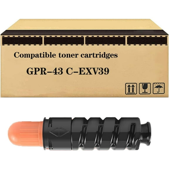 Compatible Toner Cartridge Replacement for Canon GPR-43 C-EXV39 Toner High Yield for Image Runner 4025 4035 4225 4235 Printer