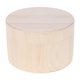 thumbnail image 1 of Caja organizadora de madera redonda de calidad sin pintar para bricolaje, contenedor para pequeños dispositivos de viaje. segundo, 1 of 7