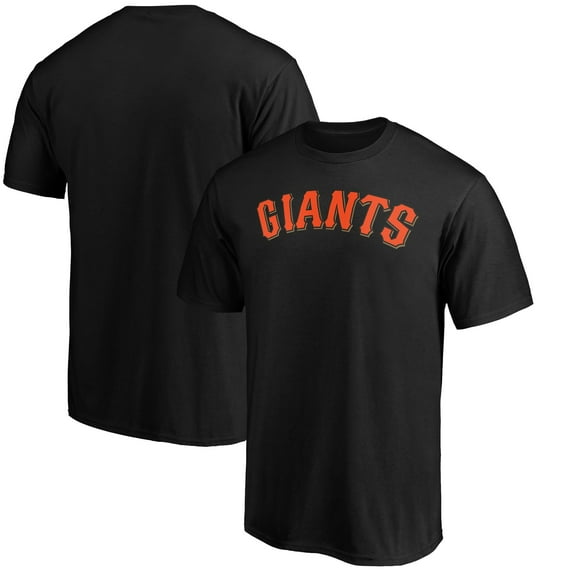 Men's Black San Francisco Giants Official Team Wordmark T-Shirt