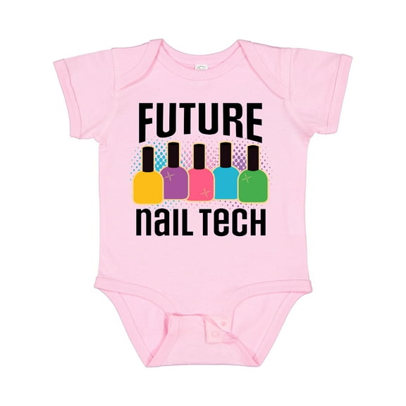Inktastic Future Nail Tech Girls Baby Bodysuit