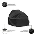 thumbnail image 4 of Modern Leisure Chalet Zero-Turn Lawnmower Cover, Fits Decks Up To 62", 82"L x 50"W x 47"H, Black, 4 of 10