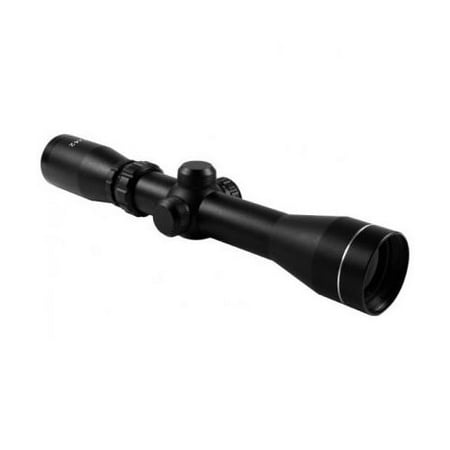 AIM Sports 2-7x42 Scout Riflescope, Matte Black Finish with Dual Illuminated Mil-Dot Reticle, 30mm Tube, 8.5-10.5